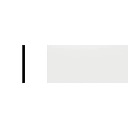 Ekena Millwork 9 1/4"W x 5/8"T x 96"L S4S Board, PVC S4S58X10X96SWPV